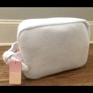 Stoney clover x Target collection white toiletry size bag